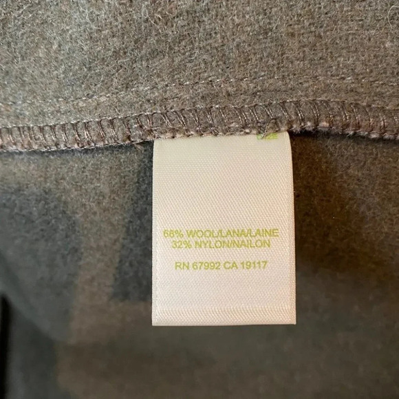 Sigrid Olsen Wool Blend Snap Up Jacket - Picture 7 of 9